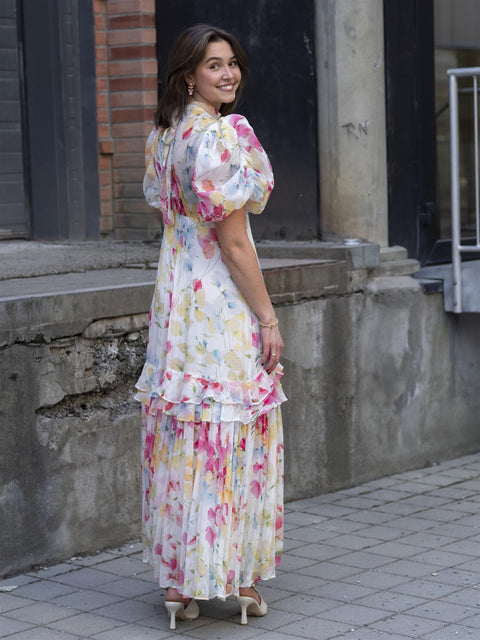 Chiffon Tieback Gown Mønster