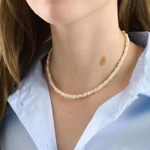 Liberty Neclace Hvit