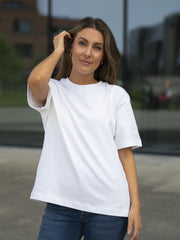 Sila Oversize Tee Hvit