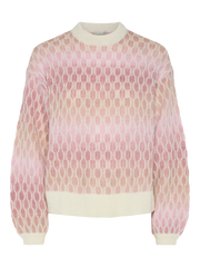 Space Knit Pullover Rosa