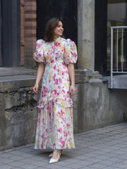 Chiffon Tieback Gown Mønster