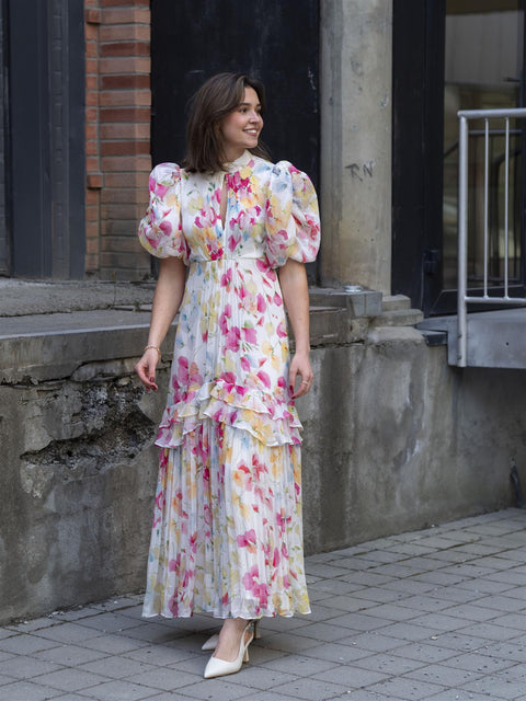 Chiffon Tieback Gown Mønster