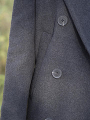 Yunah Long Coat Koksgrå