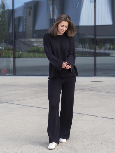 Babette Pullover Sort