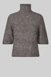 Emmalou Knit ss Lysebrun