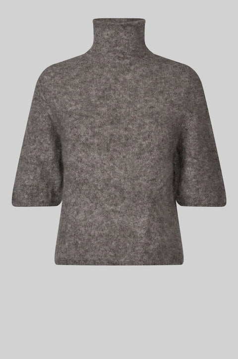 Emmalou Knit ss Lysebrun