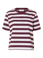 Essential SS Boxy Tee Striper