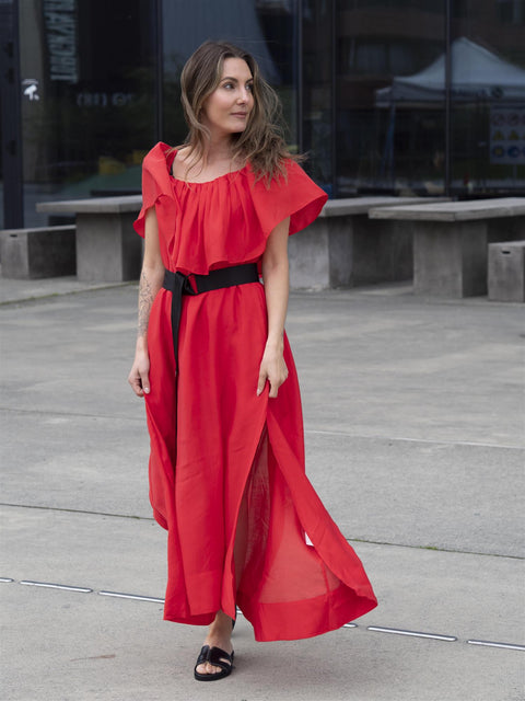Molly Dress Rød