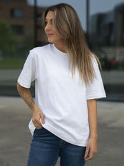 Sila Oversize Tee Hvit