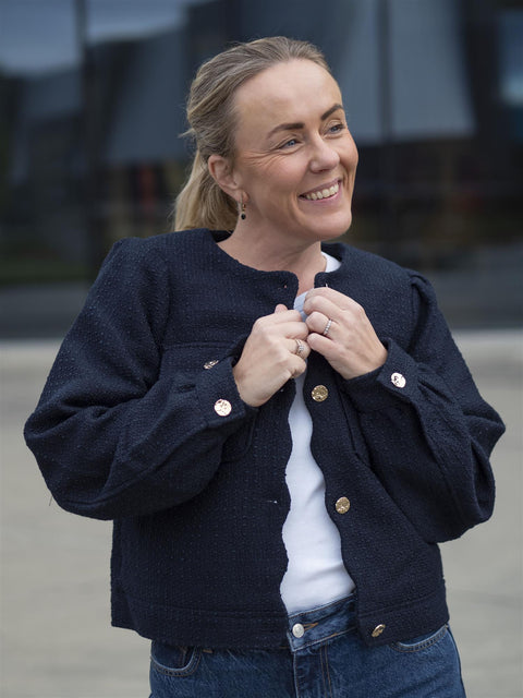 Josephine Jacket Mørkeblå