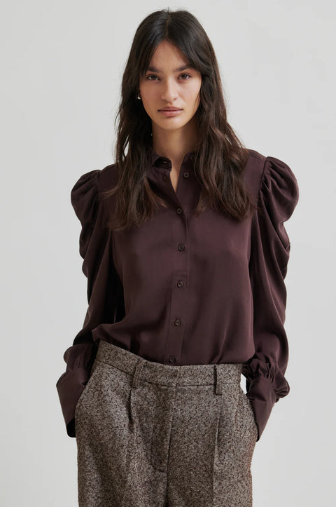Samanta Shirt Brun