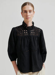 Brunie Blouse Sort