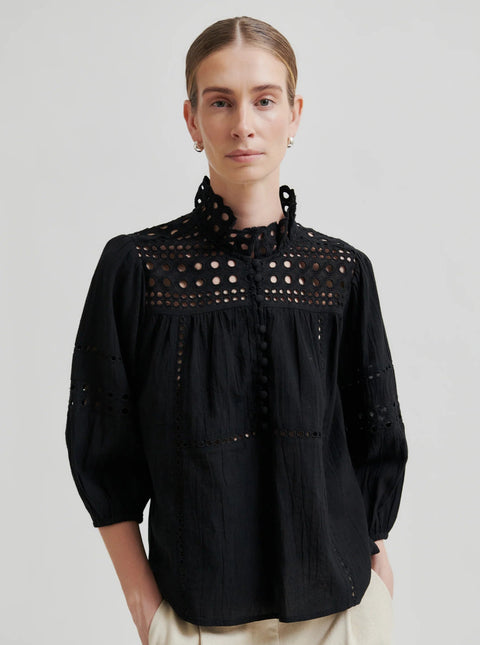 Brunie Blouse Sort