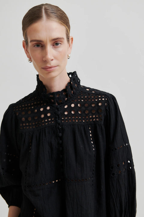 Brunie Blouse Sort