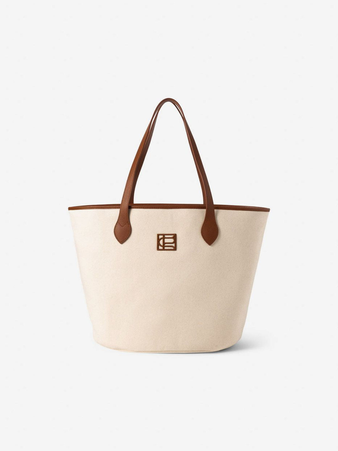 Canvas Tote Bag Brun