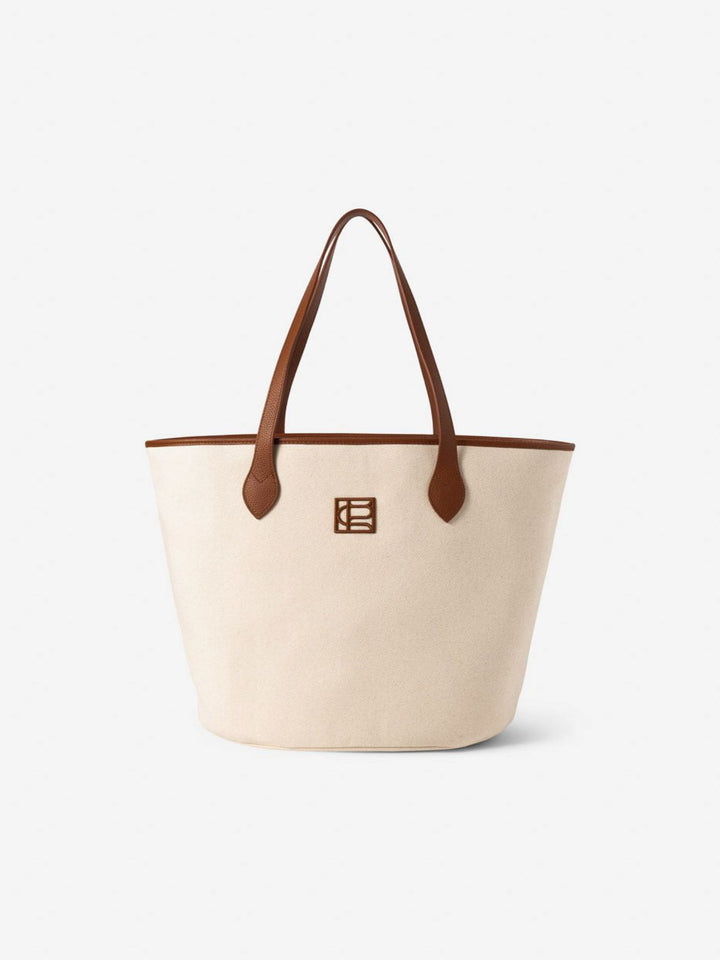Canvas Tote Bag Brun