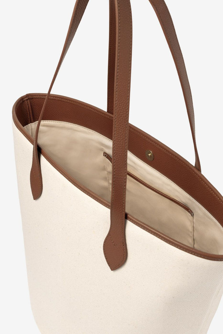 Canvas Tote Bag Brun