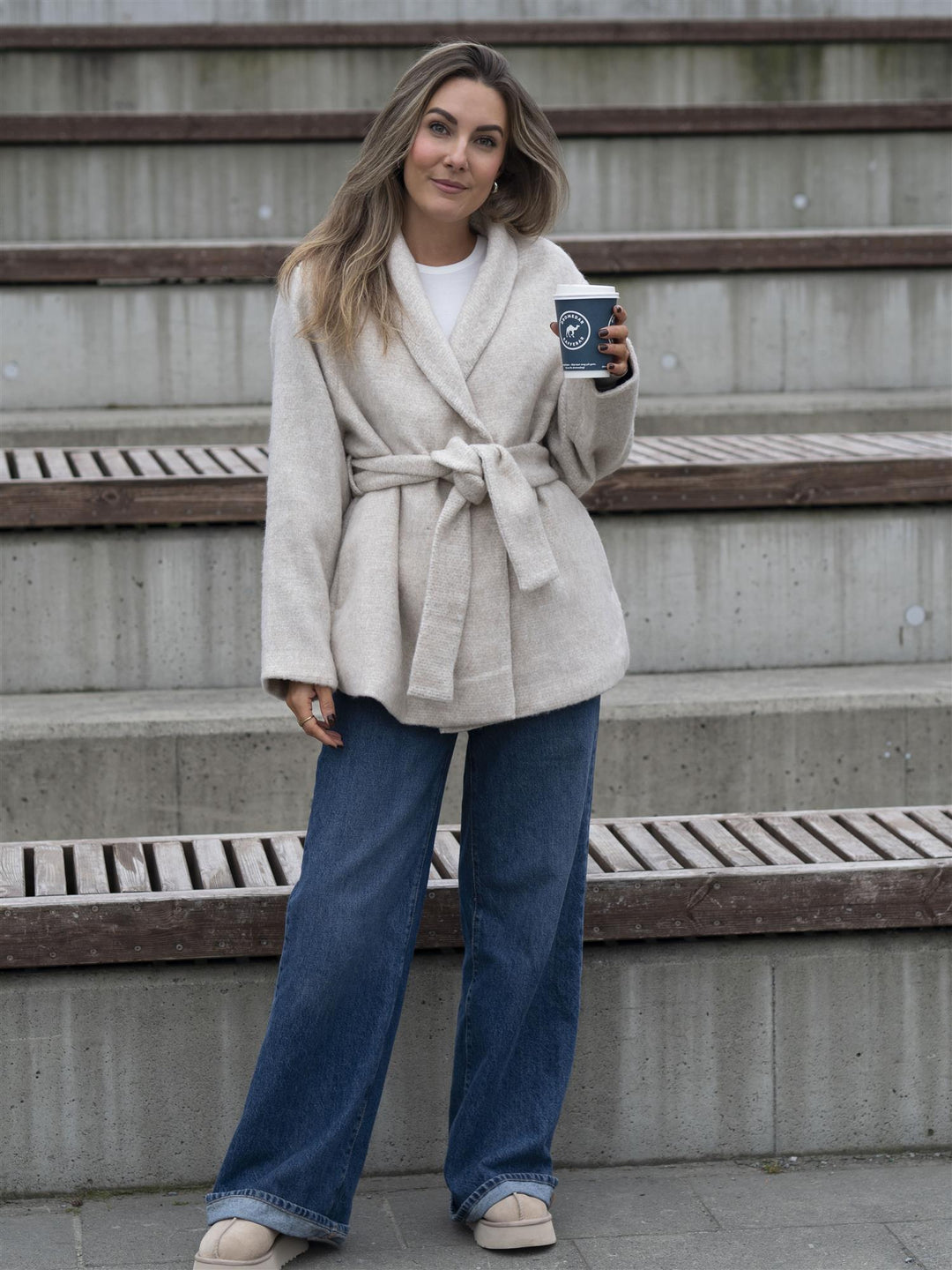Kalo Alma jacket Beige