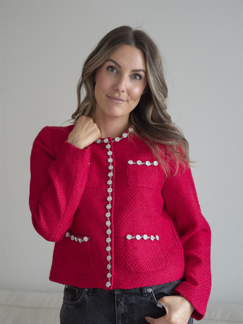 Elizabella Jacket Rød