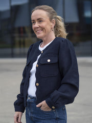 Josephine Jacket Mørkeblå