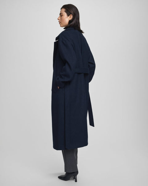 Keola secilia Wool Coat Marine