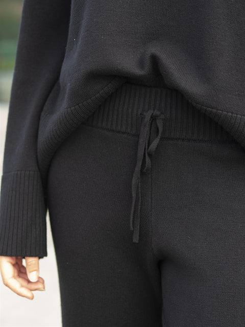 Babette Knit Pant Sort
