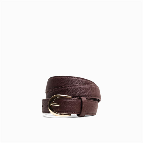 Basic Belt Burgunder