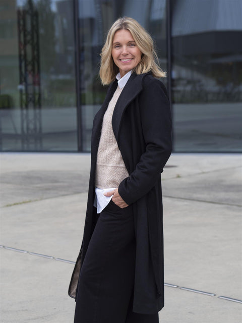 Rosa Wool Coat Sort