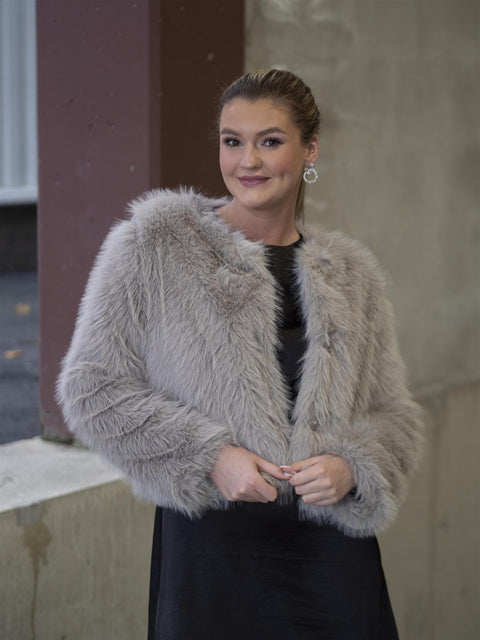 Zaziah Jacket Lysegrå