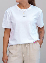 Linn Logo Tee Hvit