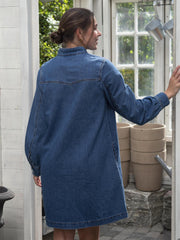 Rylan Elena Shirt Dress Denim