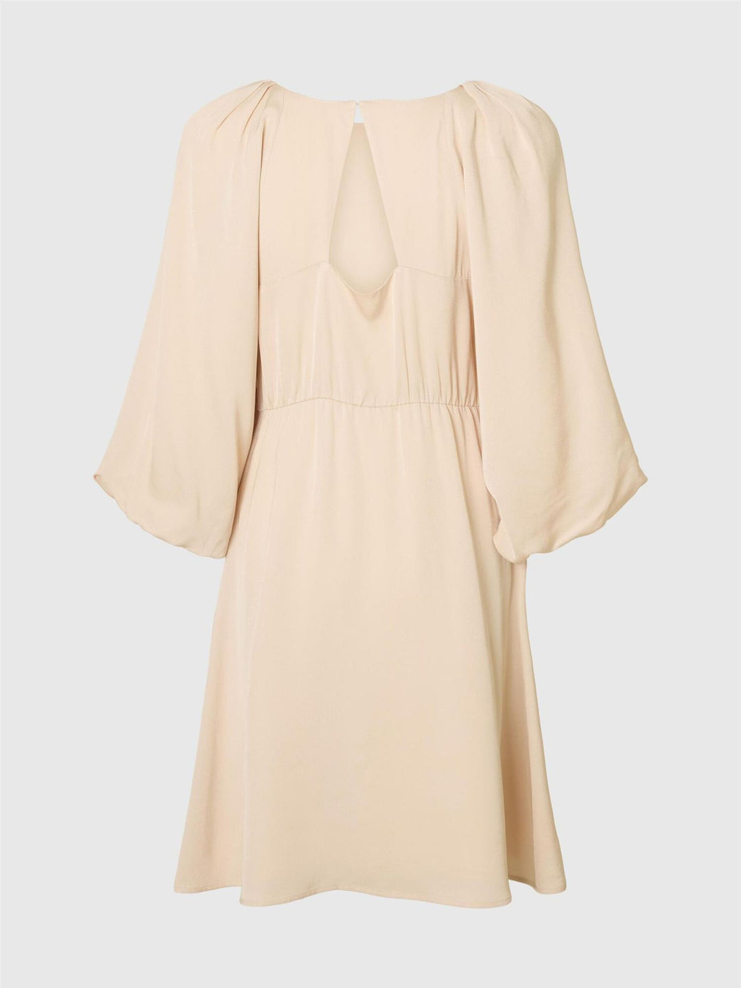Flaurina open back dress Beige