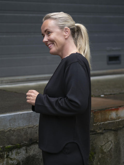 Gincent Crewneck Sort