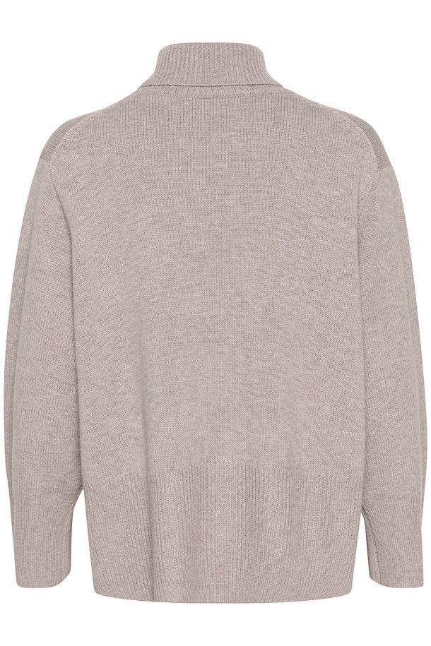 Kaxy Turtleneck Pullover Taupe