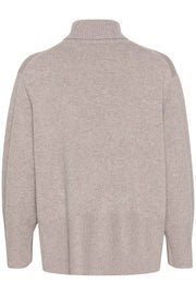 Kaxy Turtleneck Pullover Taupe