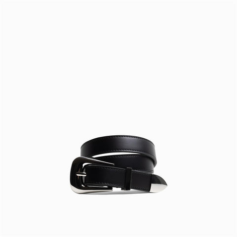 Glam western belt Sort