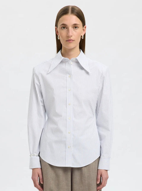 Nicolina slim shirt Striper