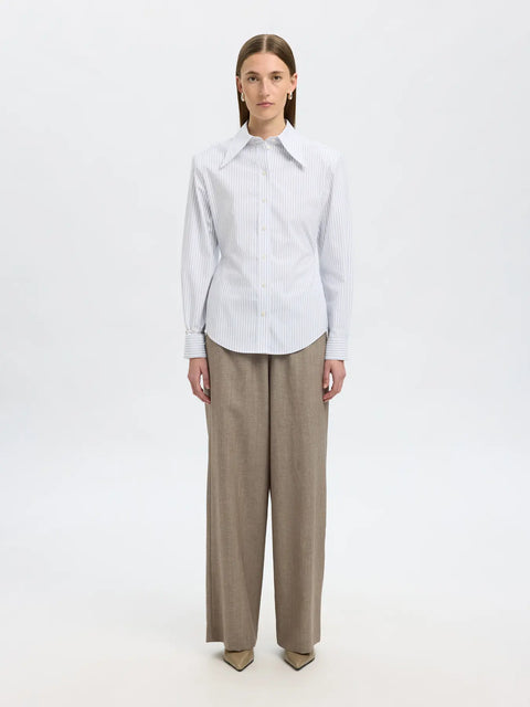Nicolina slim shirt Striper