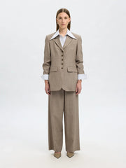 Nicolina slim shirt Striper
