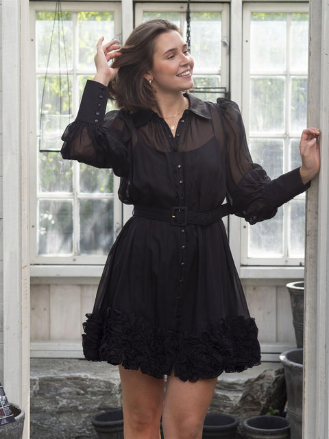 Organza Mini Dress Sort