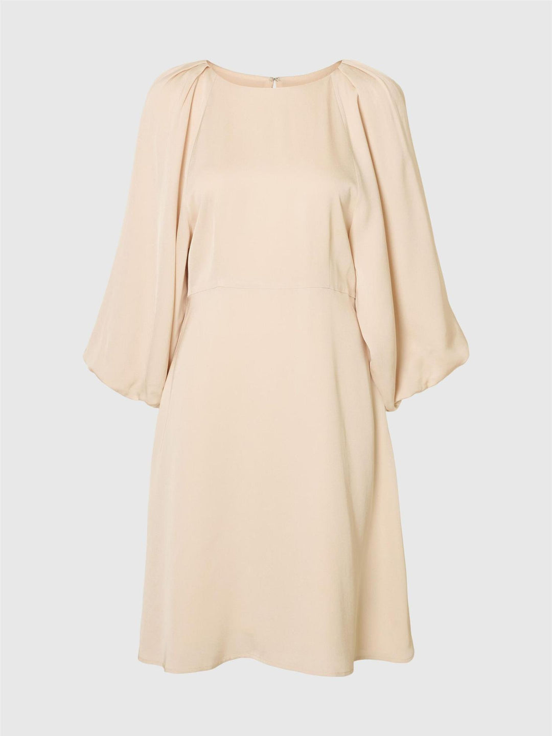 Flaurina open back dress Beige