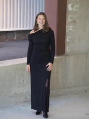 Yen Off Shoulder Long dress Sort