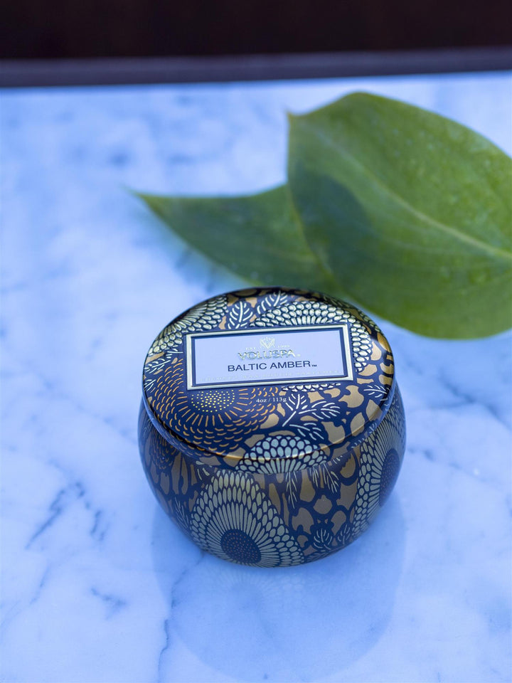 Mini Tin Candle Baltic Amber Gull