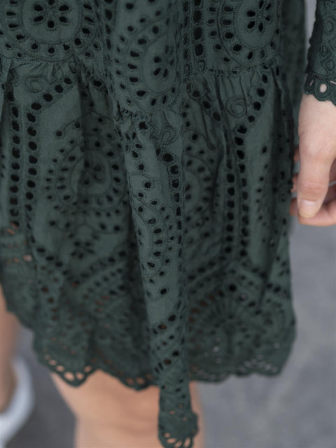 Holi Ls Dress Grønn