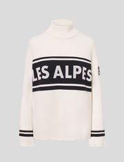 Les Alpes Knitted Sweater Hvit