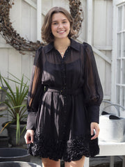 Organza Mini Dress Sort