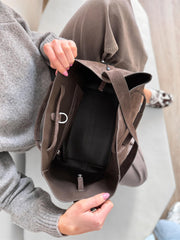 Sac Large Mørkebrun