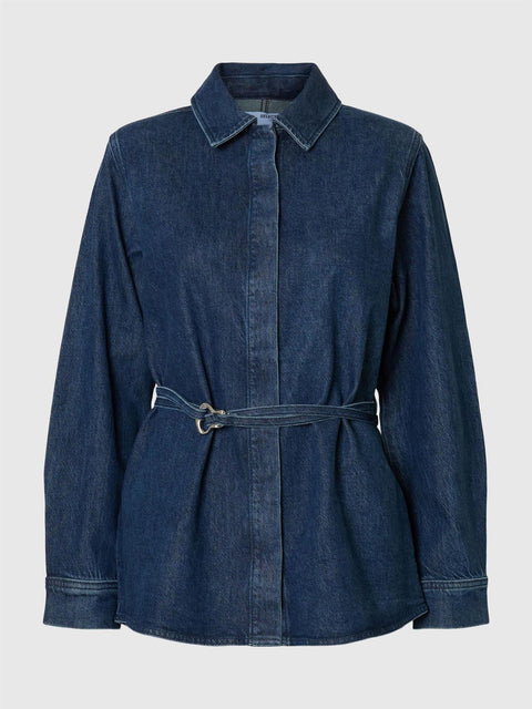 Relaxed Selma Denim Shirt Denim