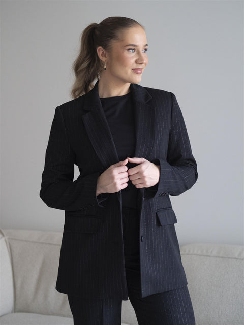 Rita relaxed Blazer Sort Lurex