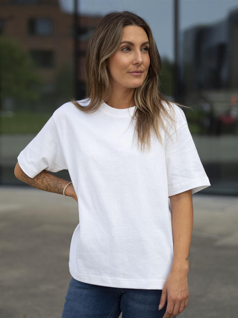 Sila Oversize Tee Hvit